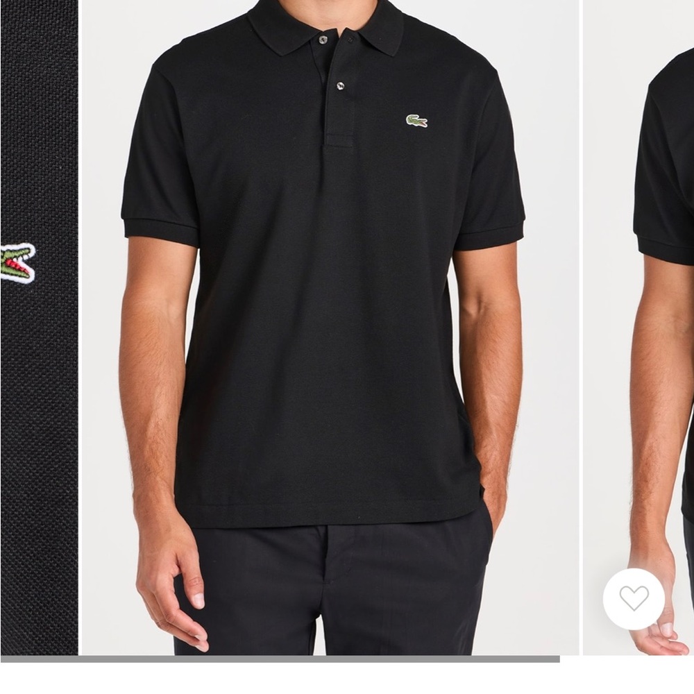 Like-new men’s XL Lacoste polos